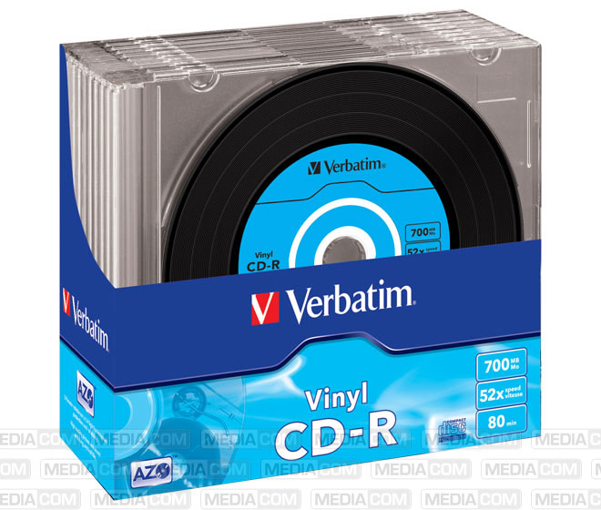 CD-R 80Min/700MB/52x Slimcase (10 Disc)