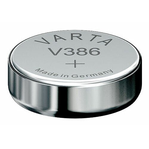 1x SR43W 386 Silberoxid Batterie Varta 1,55 V