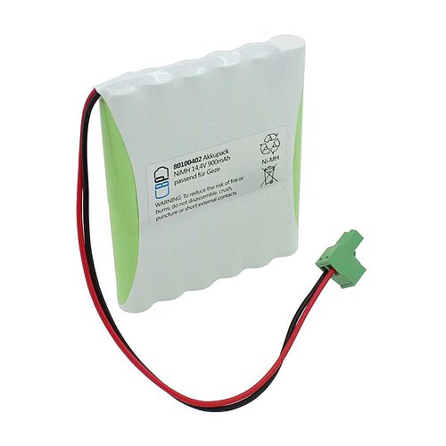 Akku für Türsteuerung NiMH 14,4V 900mAh passend für Geze Ecconodrive EL Akku für Türsteuerung NiMH 14,4V 900mAh passend für Geze Ecconodrive EL
