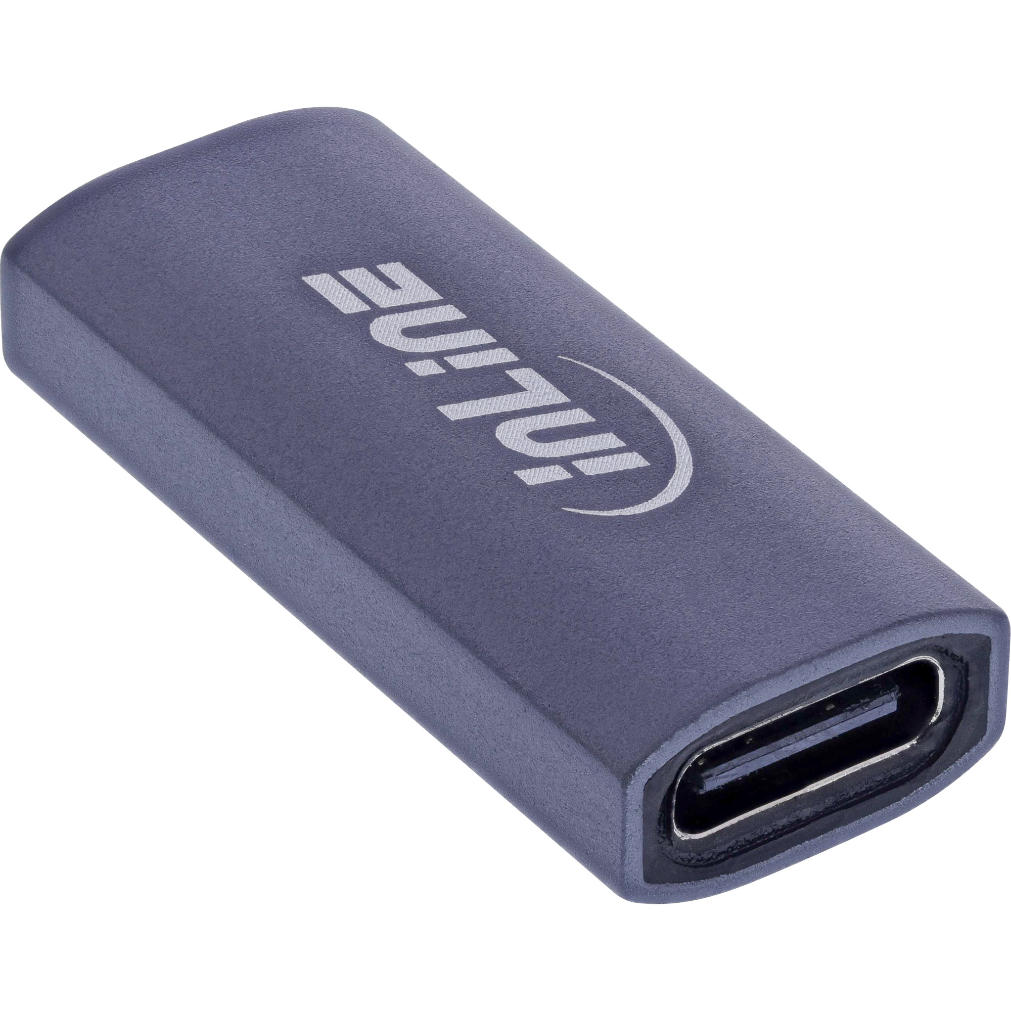 InLine® USB4 Adapter, USB-C Buchse/Buchse, Aluminium, grau InLine® USB4 Adapter, USB-C Buchse/Buchse, Aluminium, grau