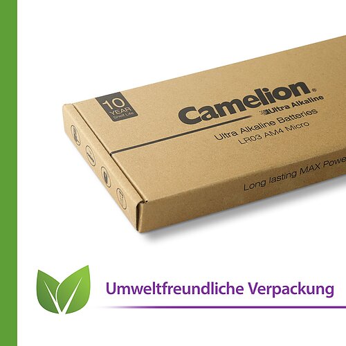100x Camelion Ultra AAA Micro LR03 Alkaline Batterie