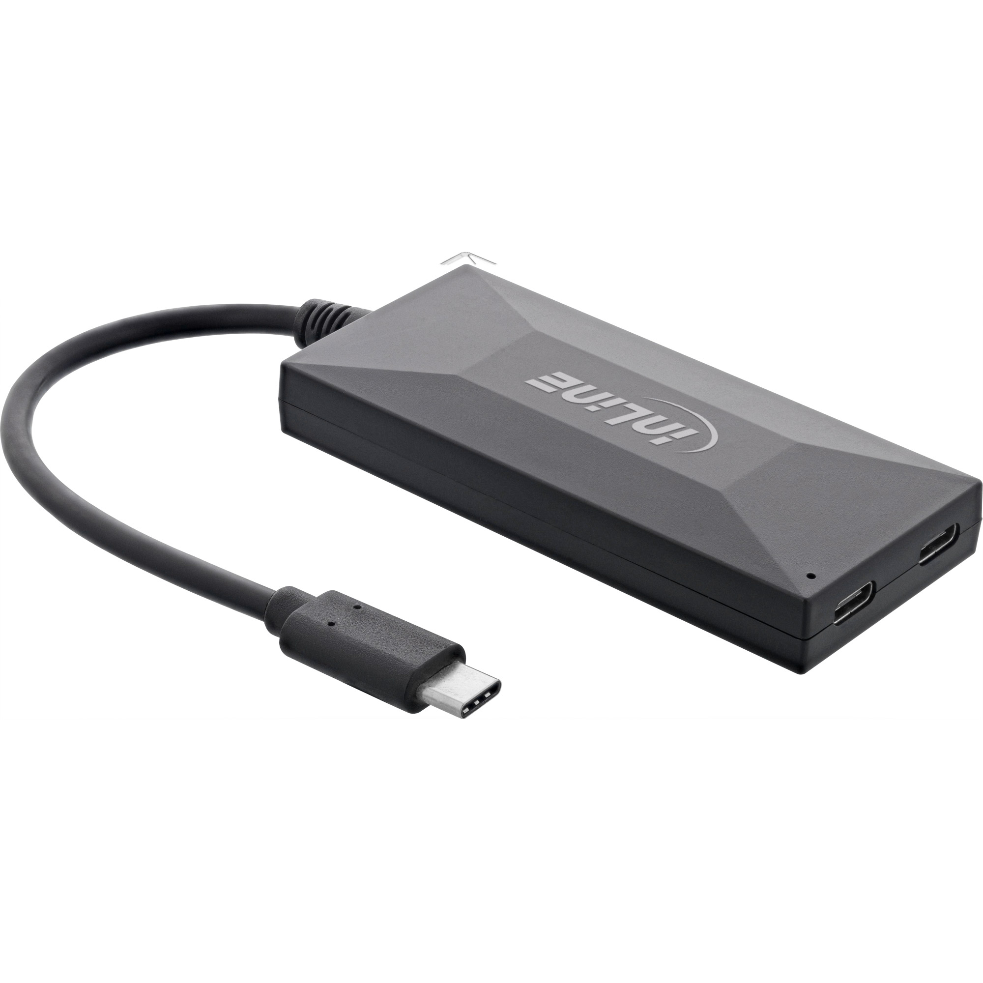 Inline® USB 3.2 Gen.1 Hub, USB-C zu 2 Port USB-C und 3 Port USB-A, ohne PSU