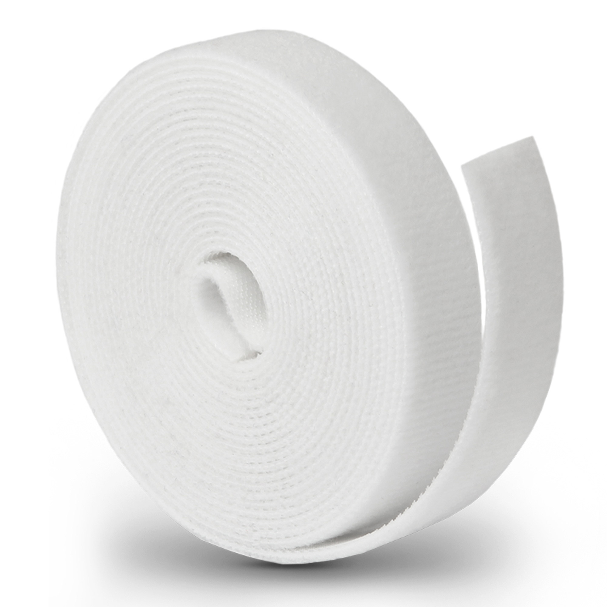 Label-The-Cable LTC Roll Strap, Klettbandrolle, 3m, weiß