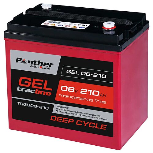 Panther tracline Gel Deep Cycle 6V 210Ah Panther tracline Gel Deep Cycle 6V 210Ah