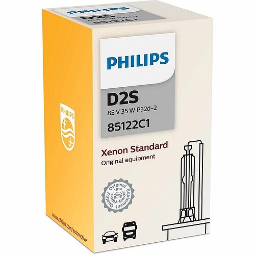 Philips D2S 35W P32d-2 Xenon Standard 4300K