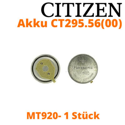 Citizen Lithium Akku Knopfzelle CT295.56 - 1,5V