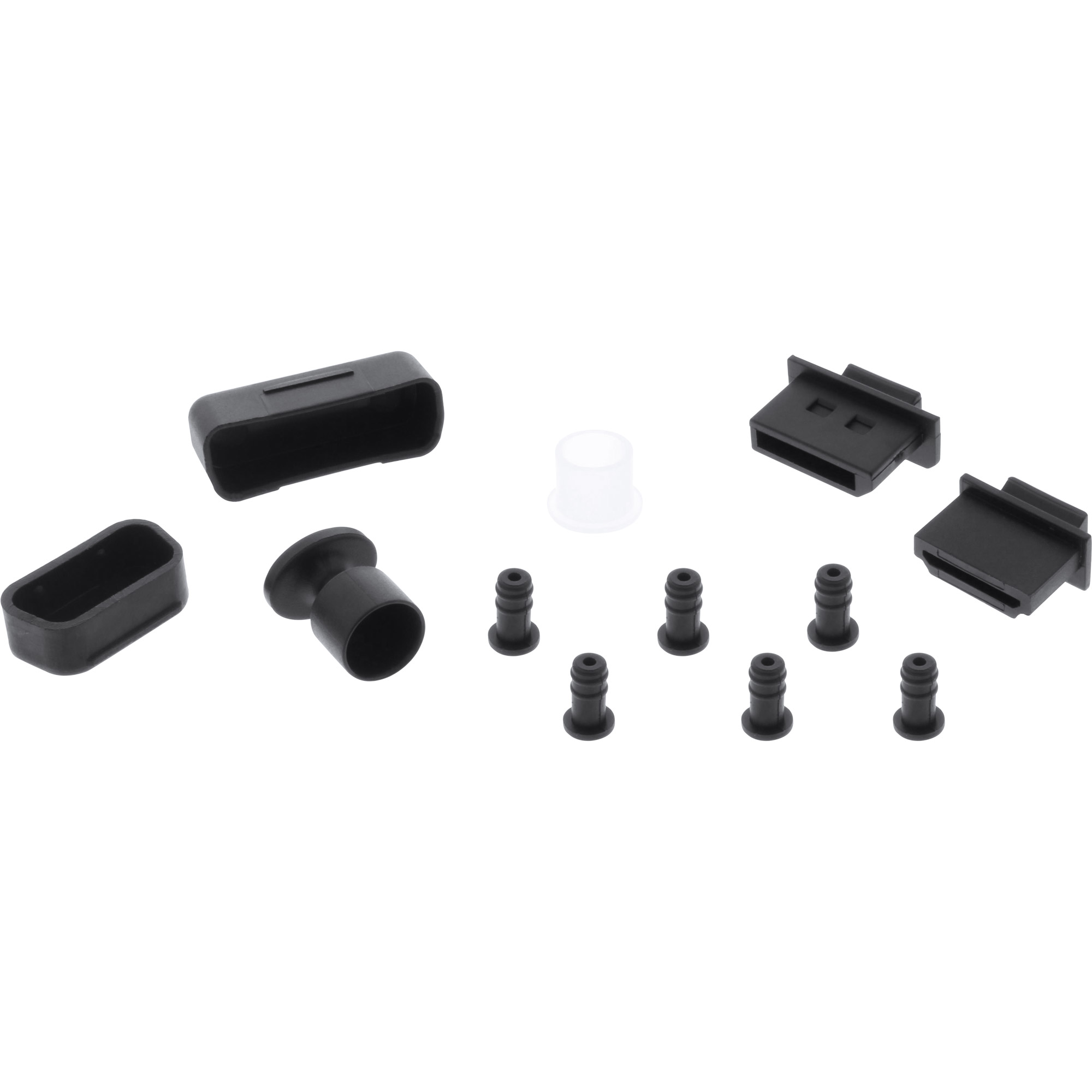 Inline® Staubschutz-Set, für Audio/Video-Schnittstellen, 12-teilig