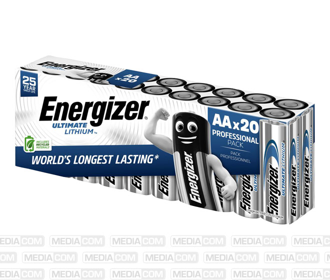 Batterie Lithium, Mignon, AA, FR06, 1.5V