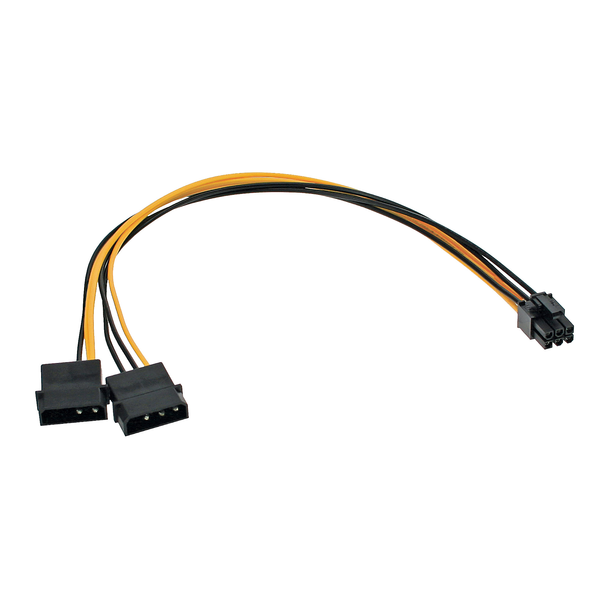 Inline® Stromadapter int., 2x4pol zu 6pol für PCIe (PCI-Express) Grafikkarten Inline® Stromadapter int., 2x4pol zu 6pol für PCIe (PCI-Express) Grafikkarten