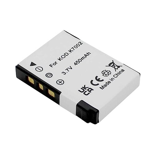 Digicam-Akku LiIon 3,6V 460mAh ersetzt Kodak KLIC-7002