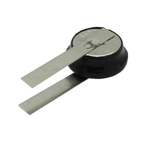 Varta V40H Knopfzellenakku NiMH 40mAh mit Lötfahnen U-Form Varta V40H Knopfzellenakku NiMH 40mAh mit Lötfahnen U-Form