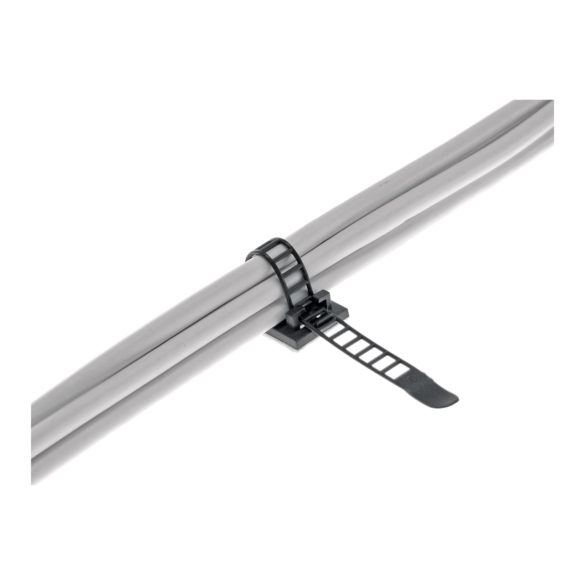 Inline® Kabelbinder Bündelklemme 85mm, schwarz, 10 Stück