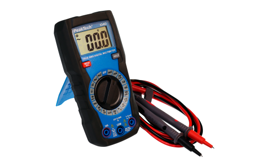Digital Multimeter PeakTech ''P1040'', 2000 Counts, TrueRMS, Manuelle Bereichswahl