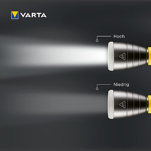 Varta Outdoor Sports F20 Taschenlampe 18628 - inkl. Batterien