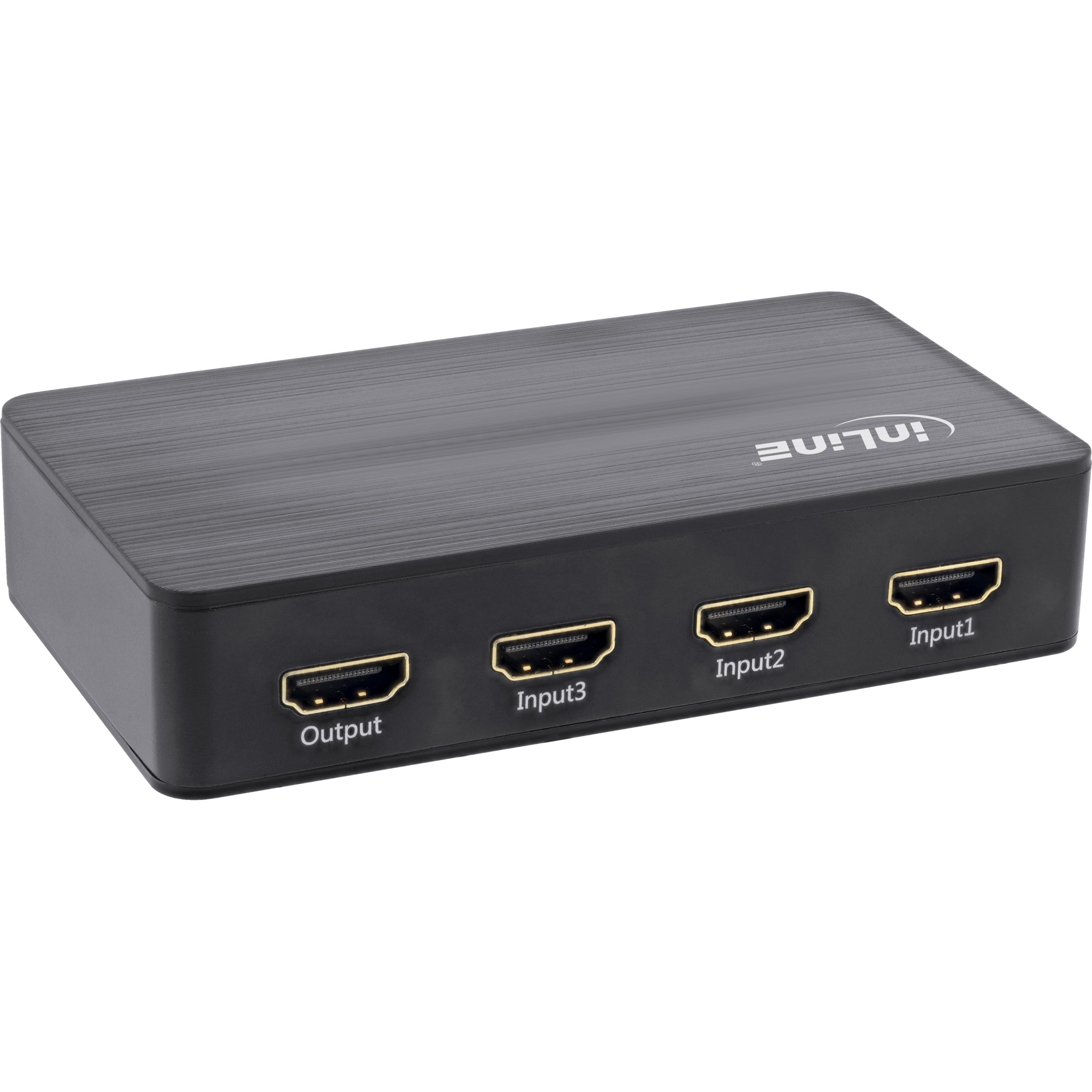 Inline® HDMI Switch, 3-fach, 4K2K@60Hz, HDCP 2.2