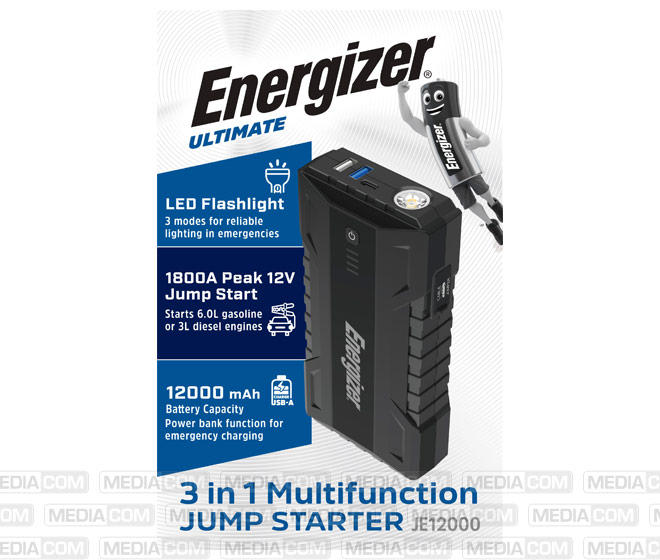 Jump Starter, JE12000, 12.000mAh
