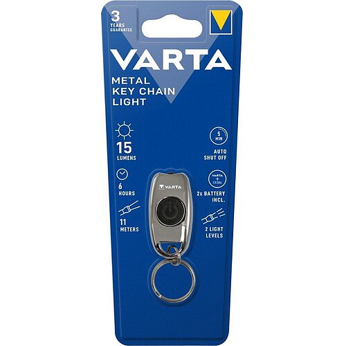 Varta Metal Key Chain Light 16603 - inkl. Batterien Varta Metal Key Chain Light 16603 - inkl. Batterien