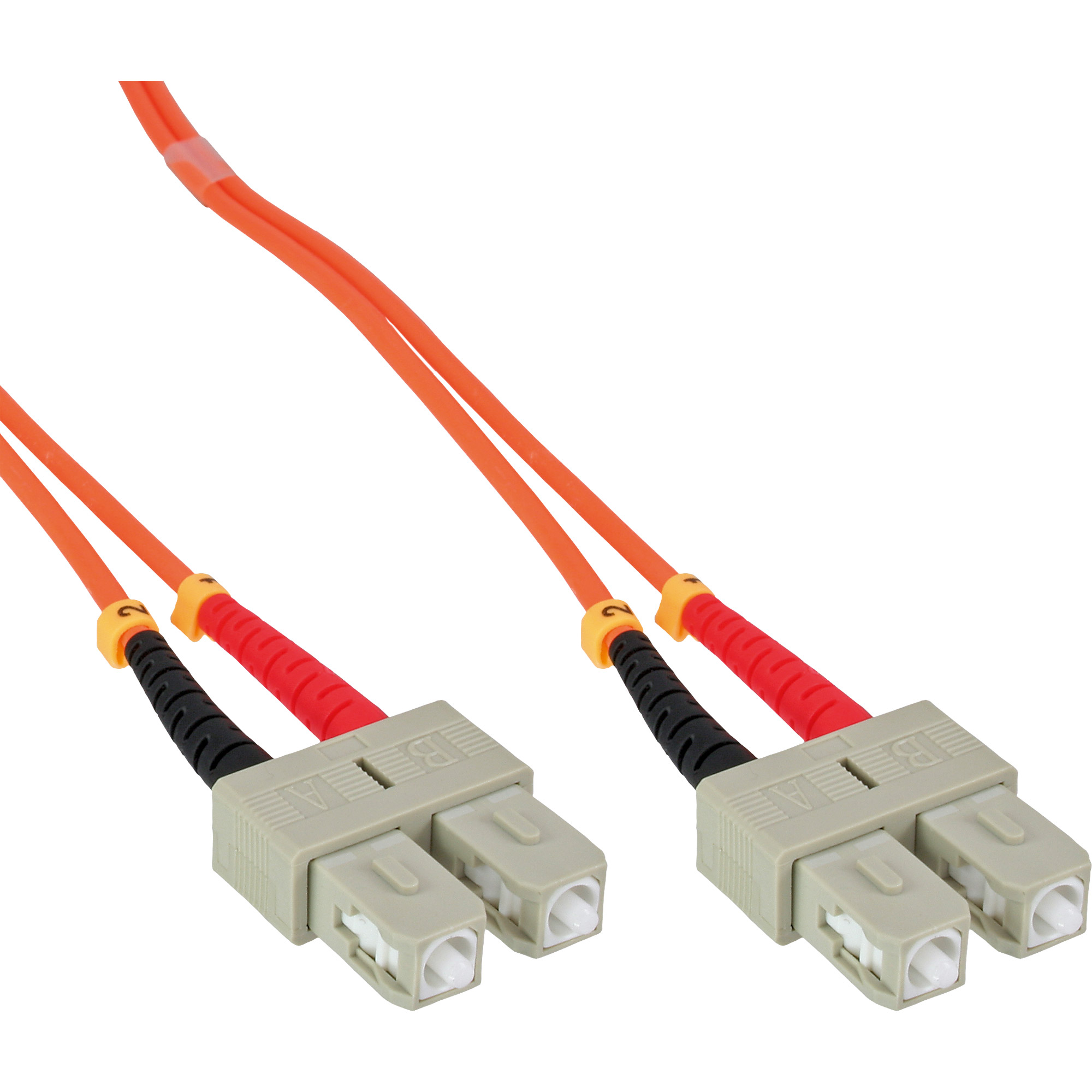 Inline® LWL Duplex Kabel, SC/SC, 50/125µm, OM2, 15m