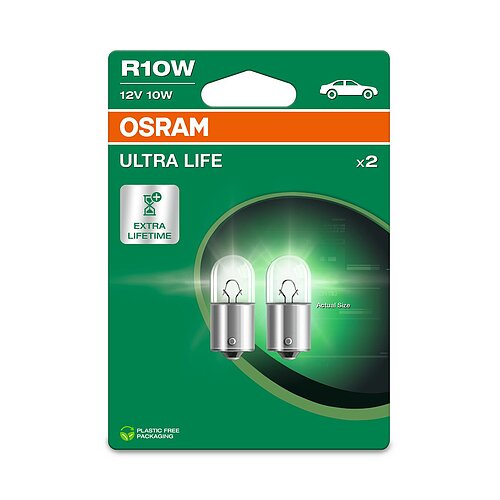R10W 12V 10W BA15s ULTRA LIFE 2st. Blister OSRAM