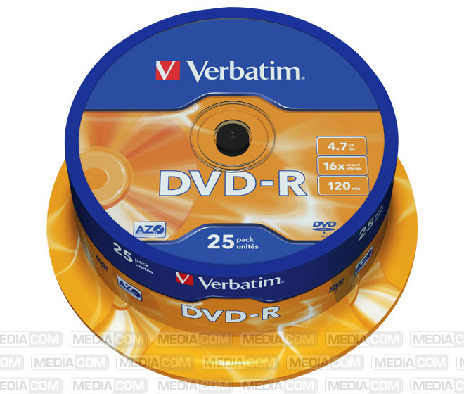 DVD-R 4.7GB/120Min/16x Cakebox (25 Disc) DVD-R 4.7GB/120Min/16x Cakebox (25 Disc)