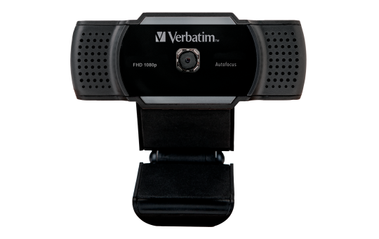 Webcam Verbatim AWC-01- Full-HD 1080p, schwarz, 2560x1440, 30 FPS, USB