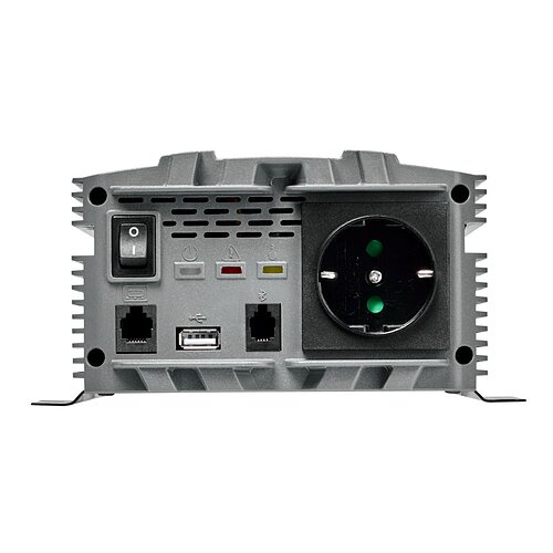 POWERinvert PRO Pure Sine Wave Inverter 12V DC 600W RCD 1 St. OSRAM