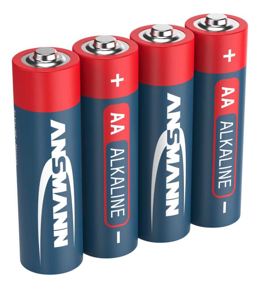 Ansmann Red AA Mignon LR6 Alkaline Batterien - 4er Verpackung Ansmann Red AA Mignon LR6 Alkaline Batterien - 4er Verpackung