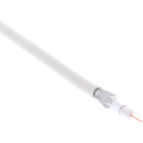 Inline® Koaxialkabel für SAT und Breitband, digital, 100m, Typ 1,1/5,0, >95dB