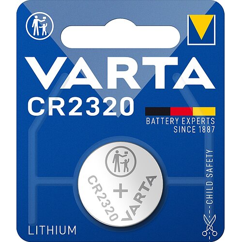 10x Varta CR2320 Lithium Knopfzelle 3V Batterie