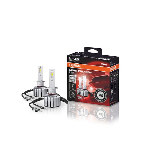 OSRAM H1H1 NIGHT BREAKER LED 230% StVZO-Konforme LED-Nachrüstlampe 2 Stück