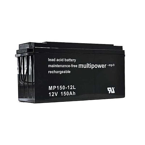 Multipower MPL150-12 Longlife AGM 12 V 150 Ah - M8 Schraubanschluss Multipower MPL150-12 Longlife AGM 12 V 150 Ah - M8 Schraubanschluss