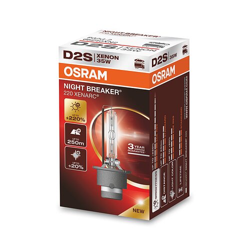 OSRAM D2S 35W XENARC® NIGHT BREAKER® 220