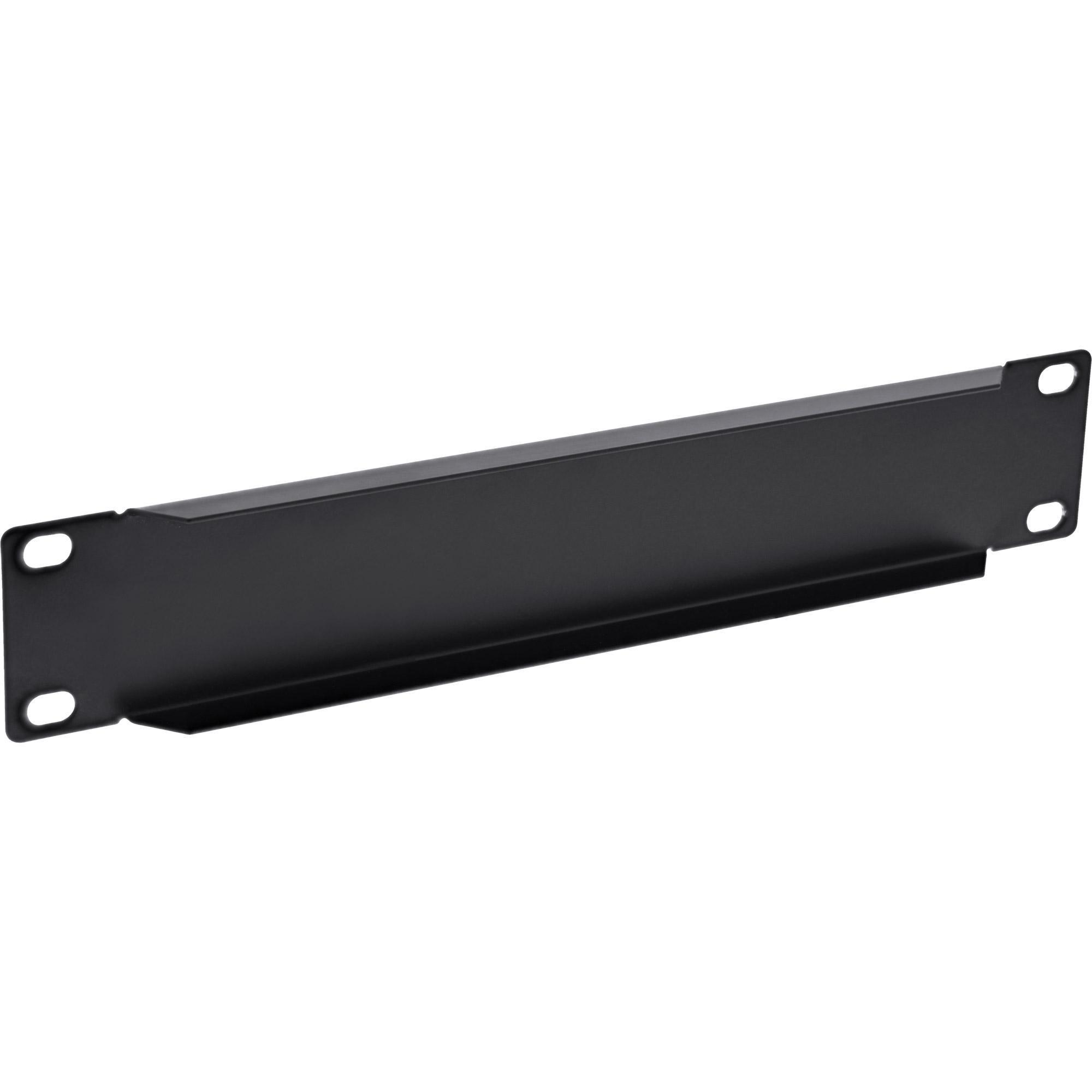 Inline® 10" Blindplatte, 1HE, RAL 9005 schwarz