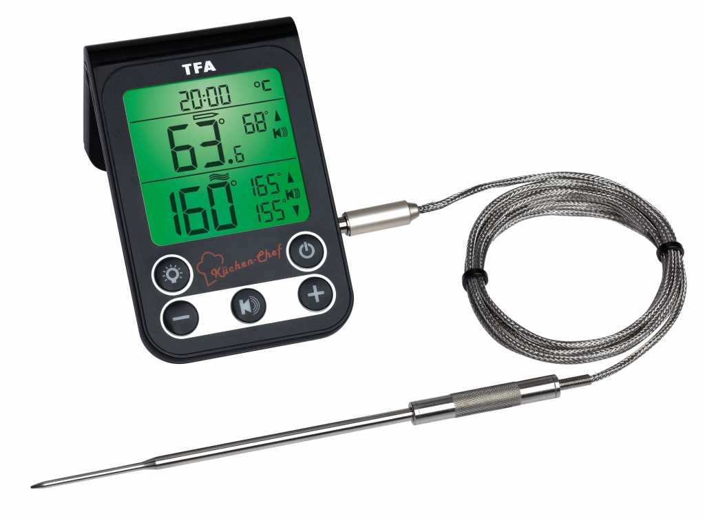 Küchen-Chef Digitales Grill-Braten-/ Ofenthermometer 14.1512.01
