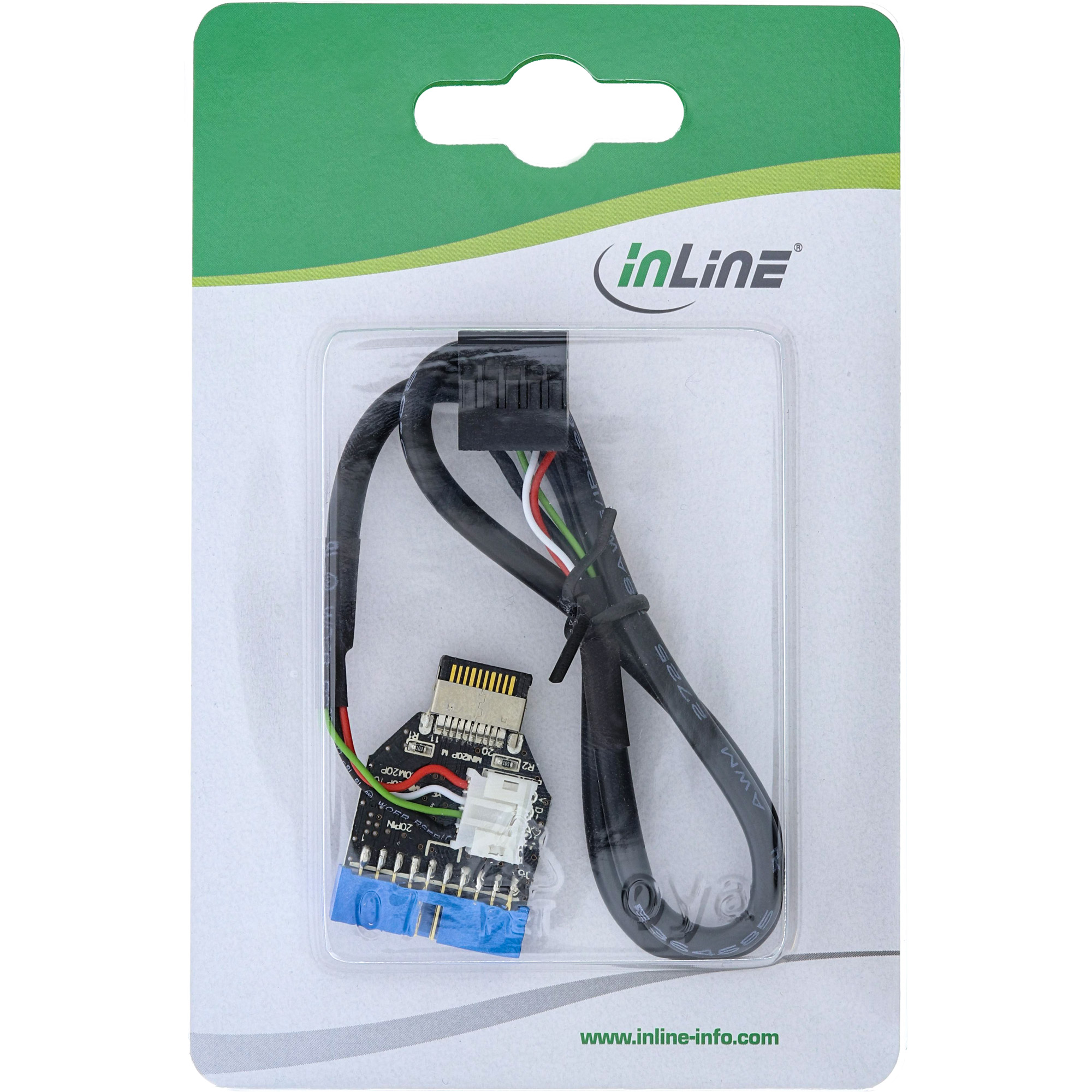 Inline® USB 3.1 zu 3.0 Adapter intern Inline® USB 3.1 zu 3.0 Adapter intern