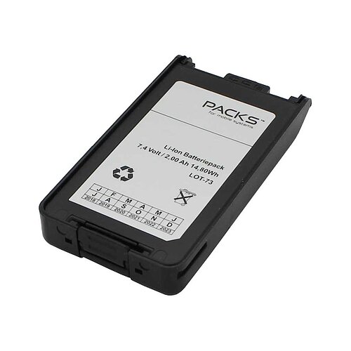 Funkakku LiIon 7,4V 2000mAh ersetzt KENWOOD Funkakku LiIon 7,4V 2000mAh ersetzt KENWOOD