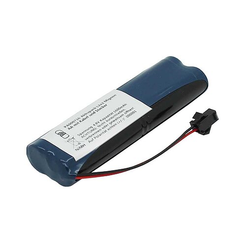 Akkupack NiMH 4,8V 1600mAh L2x2 Mignon AA mit Kabel und Stecker Akkupack NiMH 4,8V 1600mAh L2x2 Mignon AA mit Kabel und Stecker