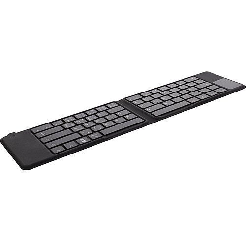Inline® faltbare Bluetooth Tastatur "BT-Pocket", für bis zu 3 Bluetooth-geräte