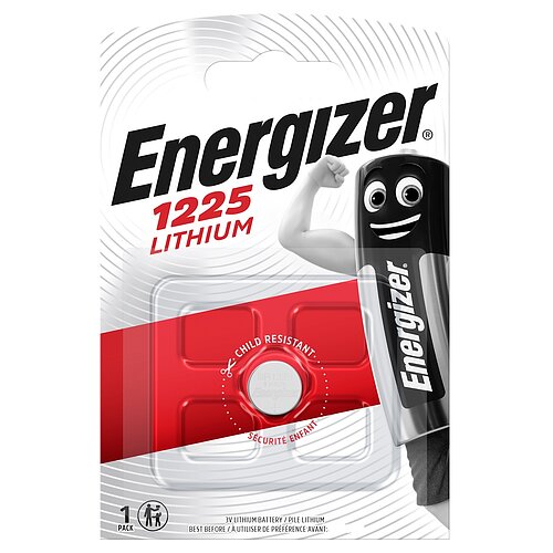 Energizer CR BR 1225 Lithium Knopfzelle 3V Batterie - 1er Verpackung Energizer CR BR 1225 Lithium Knopfzelle 3V Batterie - 1er Verpackung